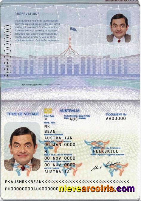 Australian passport